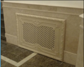 Декоративные решётки отопления.